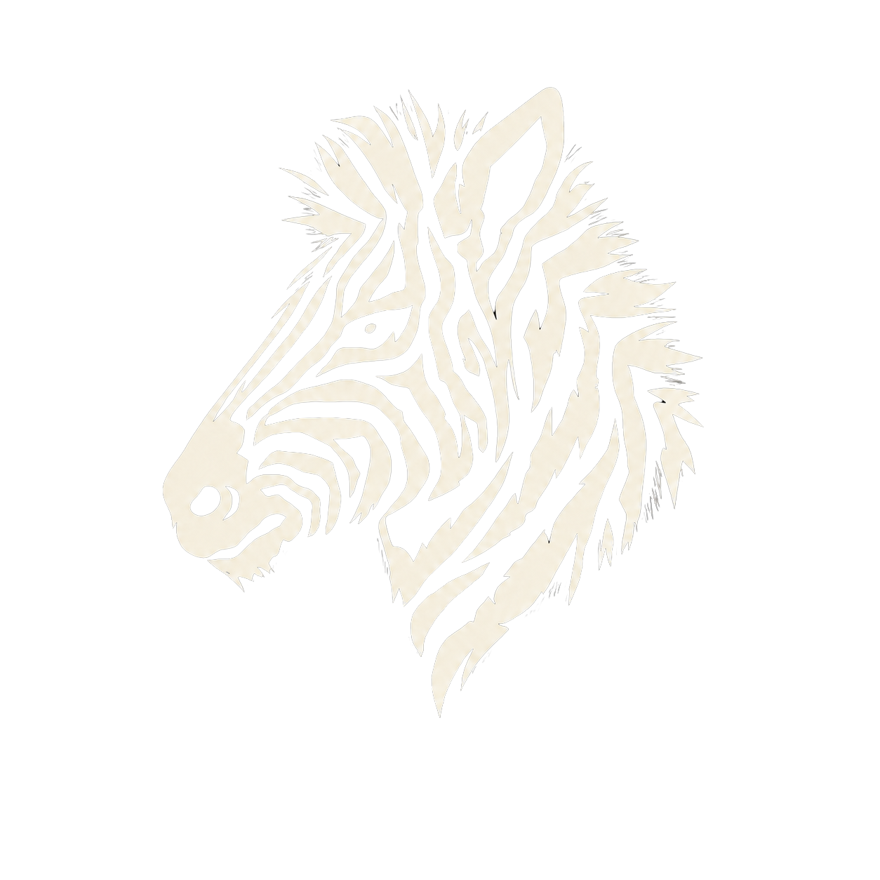 Zebra House Co. zebra head mark